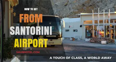 Santorini Airport to Your Destination: Easy Transport Options Guide