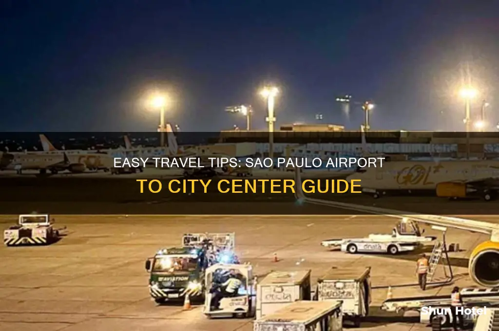 how to get from sao paulo airport to city