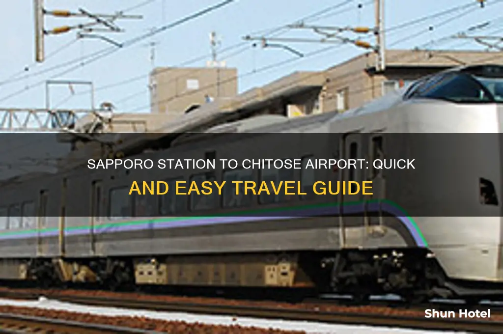 how to get from sapporo station to chitose airport