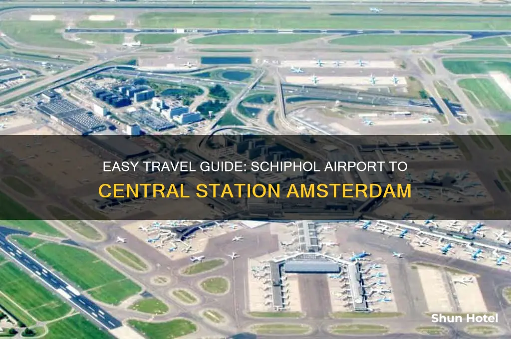 how to get from schiphol airport to central station