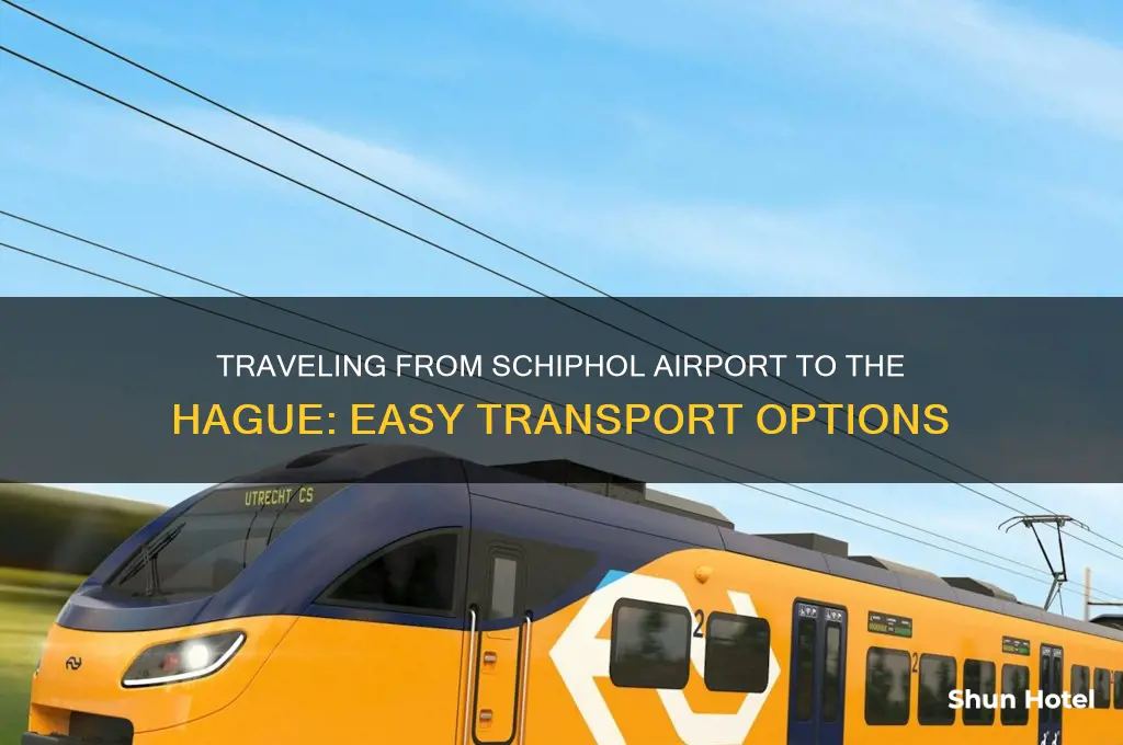 how to get from schiphol airport to the hague
