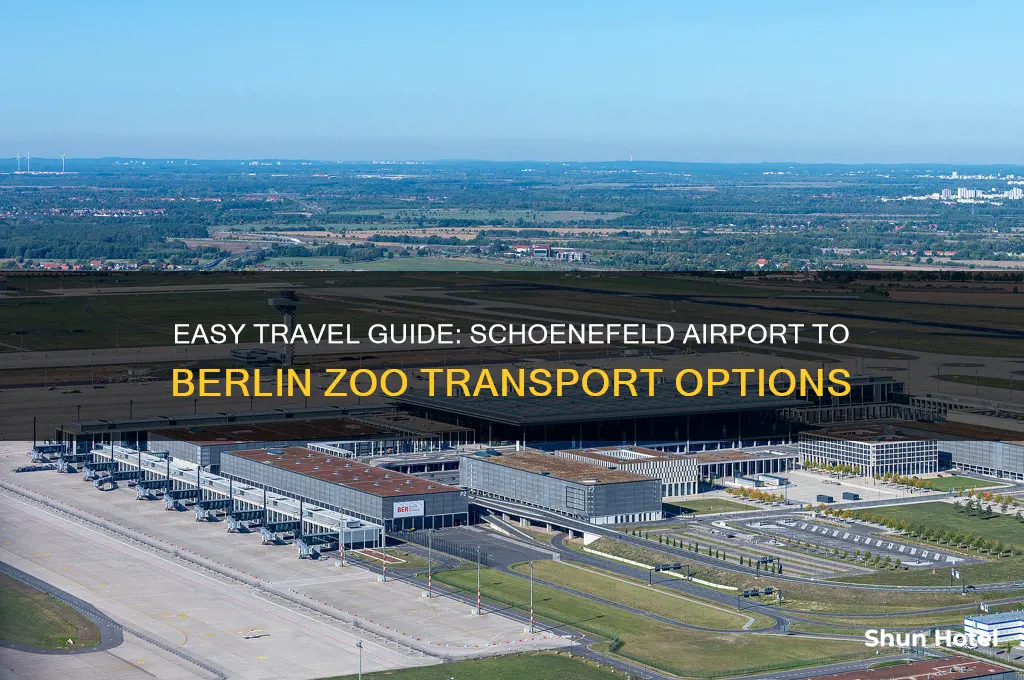 how to get from schoenefeld airport to berlin zoo