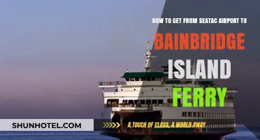 Seatac to Bainbridge Ferry: Your Easy Transit Guide