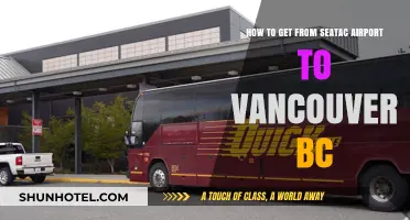 Seatac to Vancouver BC: Your Ultimate Transportation Guide