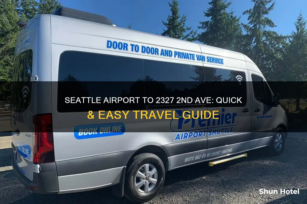 how to get from seattle airport to 2327 2nd ave