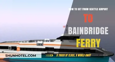 Seattle Airport to Bainbridge Ferry: Quick & Easy Transit Guide