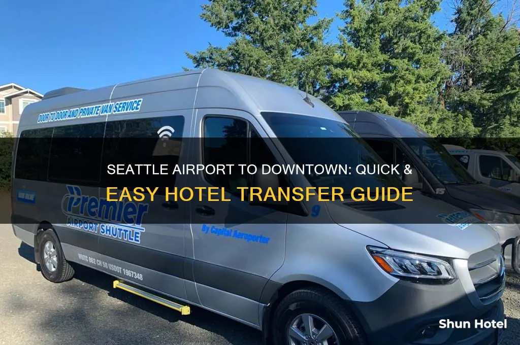how to get from seattle airport to downtown hotel