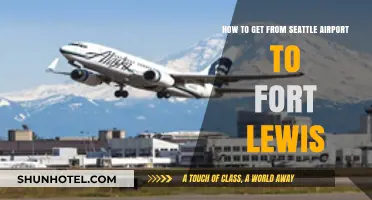 Seattle Airport to Fort Lewis: Quick & Easy Transportation Guide