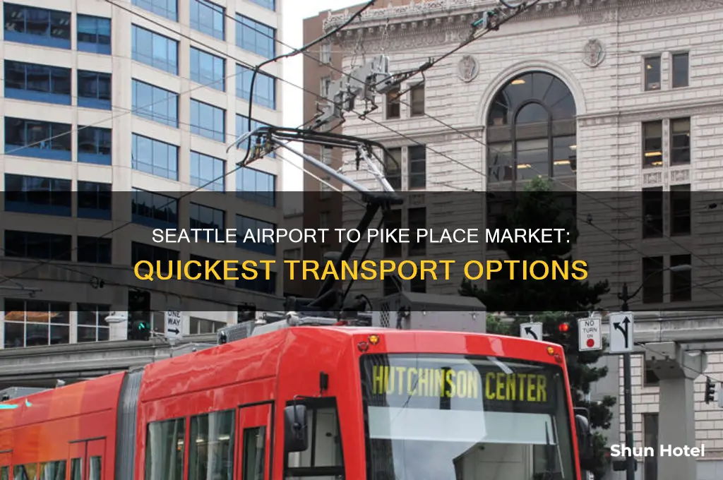 how to get from seattle airport to pike place market
