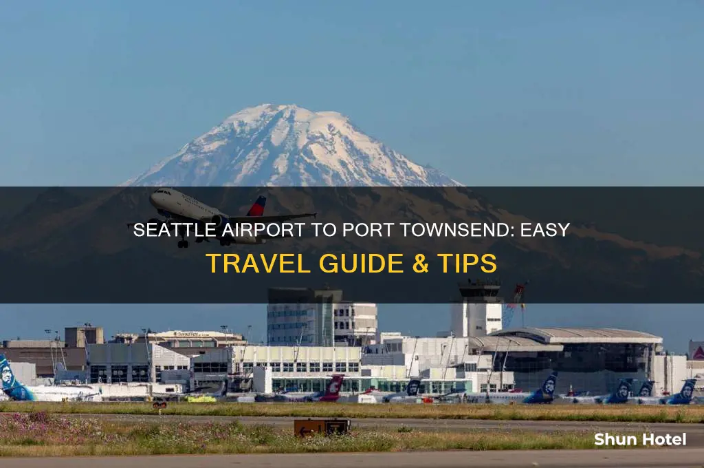 how to get from seattle airport to port townsend