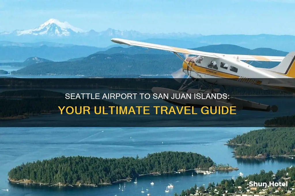 how to get from seattle airport to san juan islands