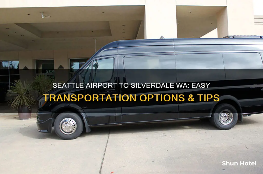 how to get from seattle airport to silverdale wa