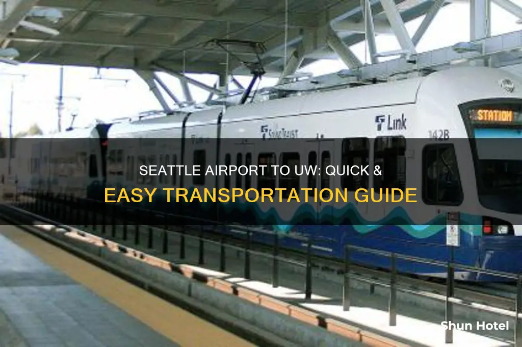 how to get from seattle airport to university of washington