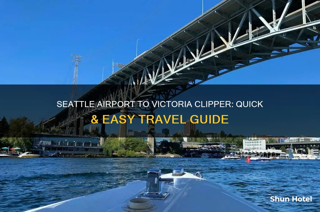 how to get from seattle airport to victoria clipper