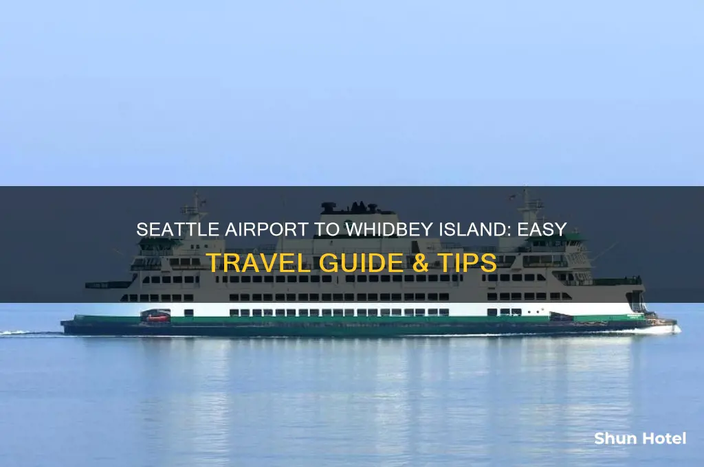 how to get from seattle airport to whidbey island