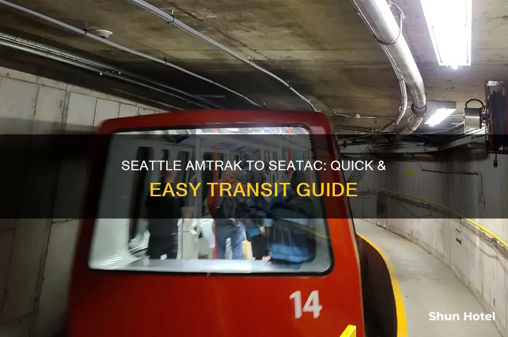 how to get from seattle amtrak to seatac airport