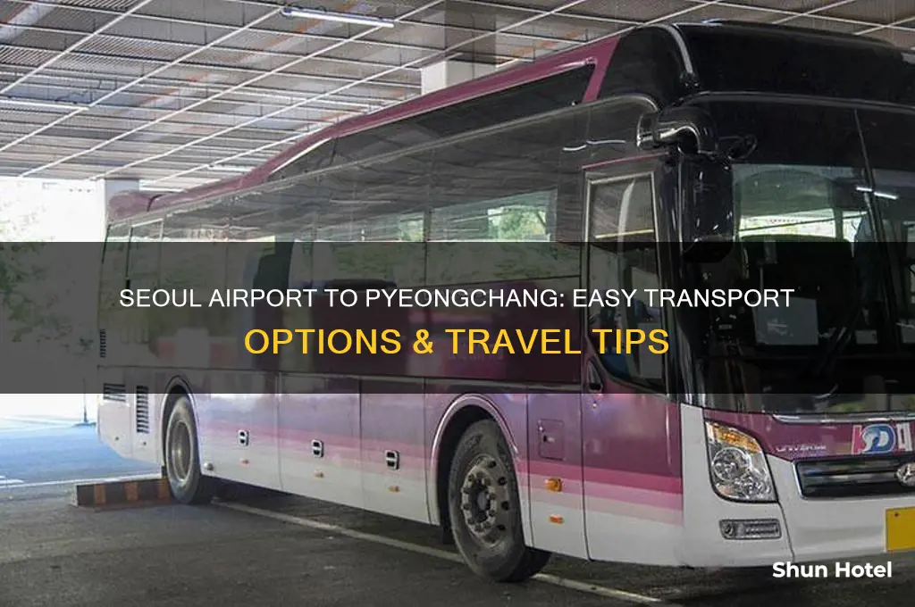 how to get from seoul airport to pyeongchang