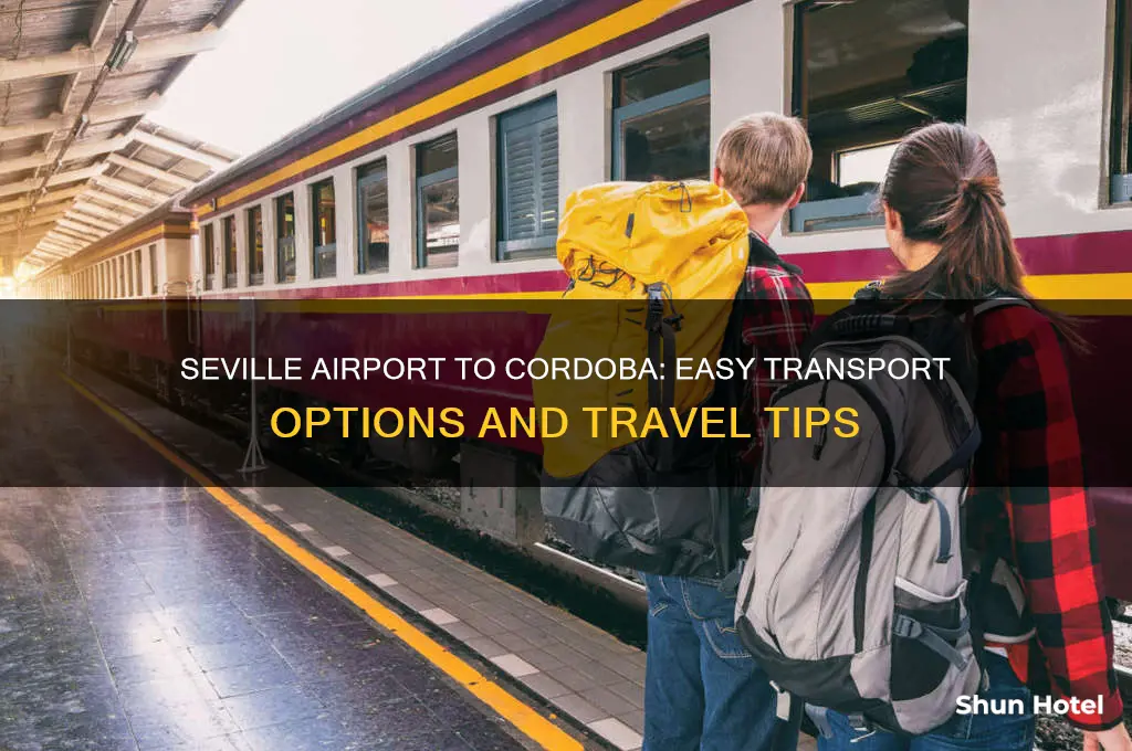how to get from seville airport to cordoba