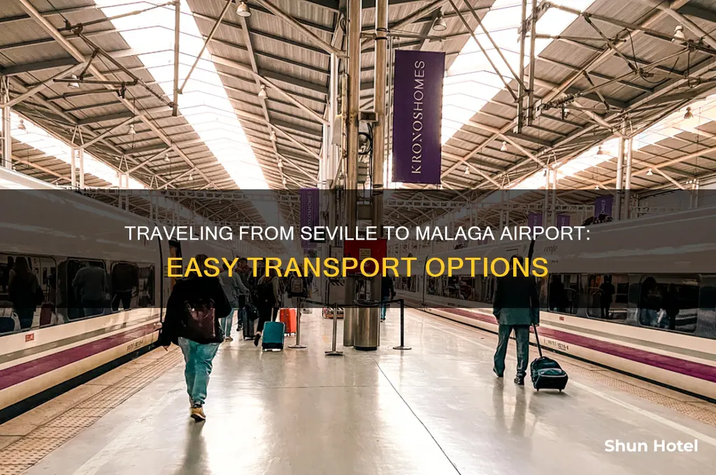 how to get from seville to malaga airport
