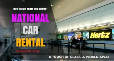 Easy Guide: Navigating from SFO Airport to National Car Rental