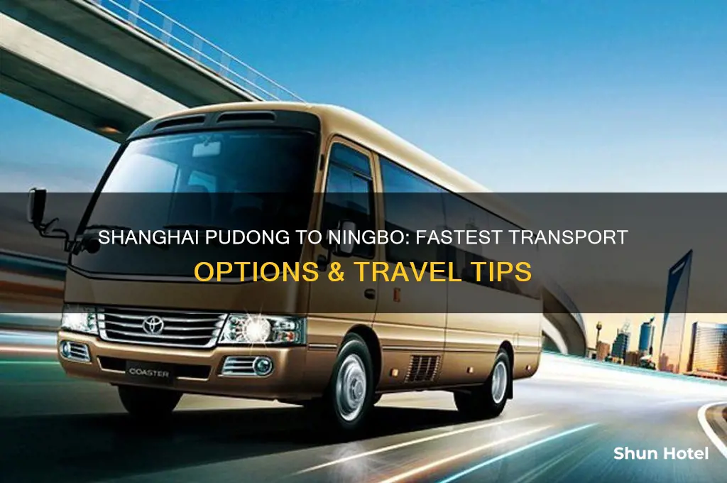 how to get from shanghai pudong airport to ningbo
