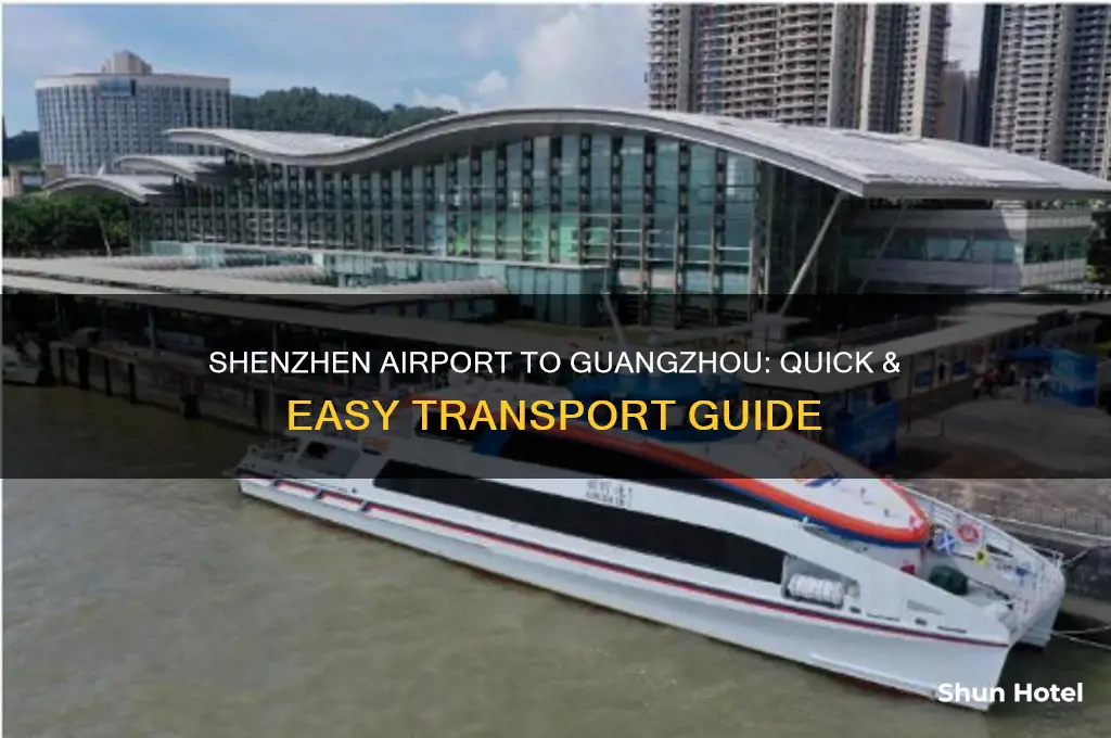 how to get from shenzhen airport to guangzhou
