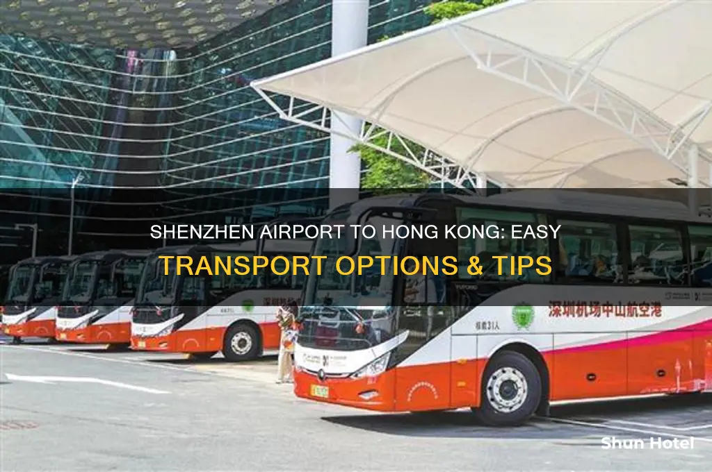 how to get from shenzhen airport to hong kong