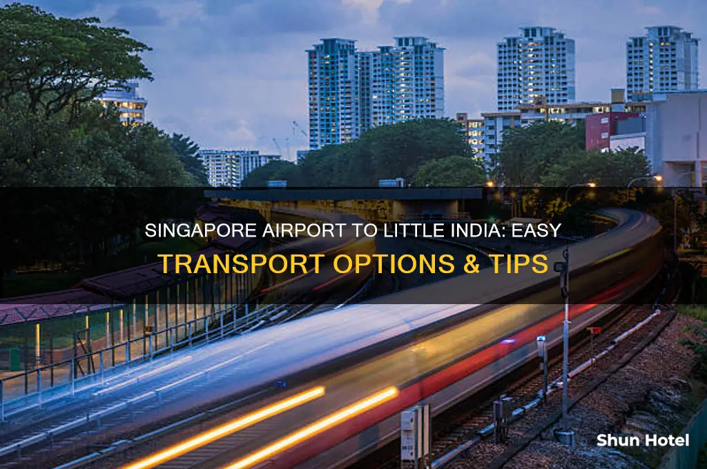 how to get from singapore airport to little india