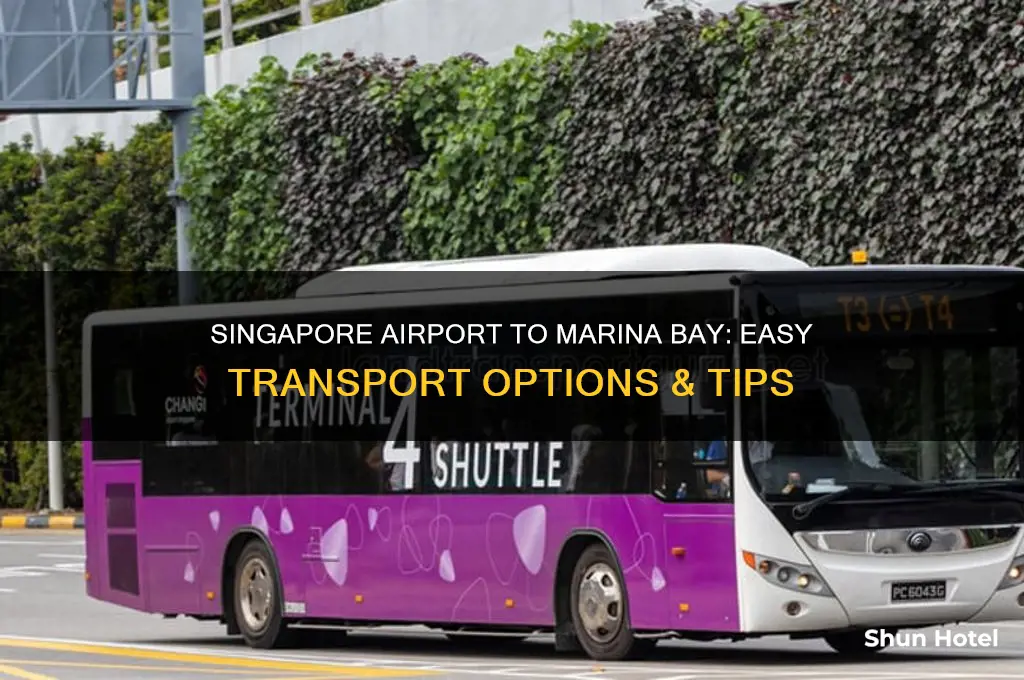 how to get from singapore airport to marina bay
