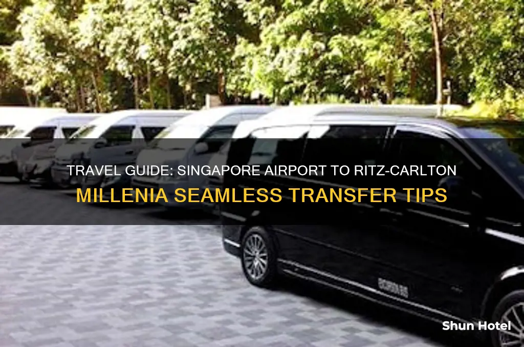 how to get from singapore airport to ritz carlton