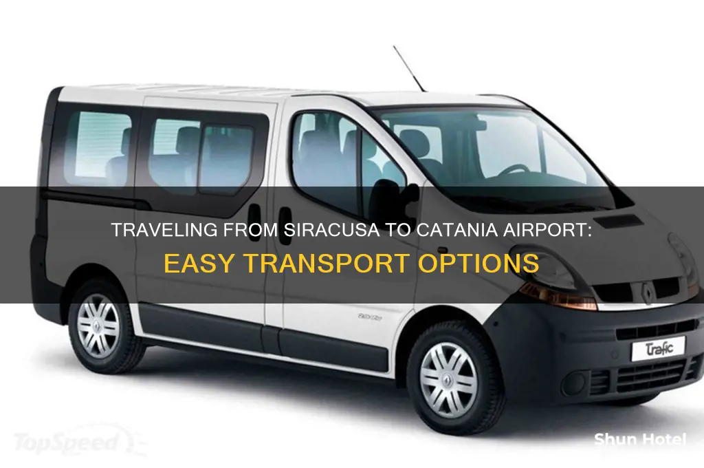 how to get from siracusa to catania airport