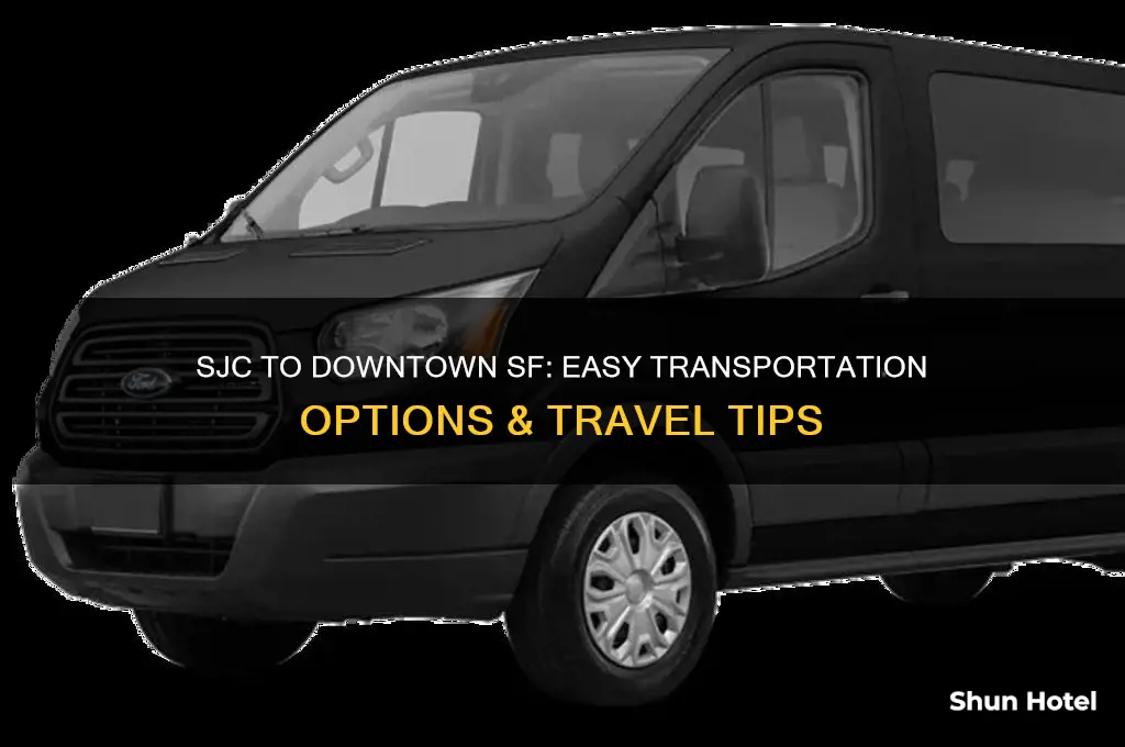 how to get from sjc airport to downtown san francisco