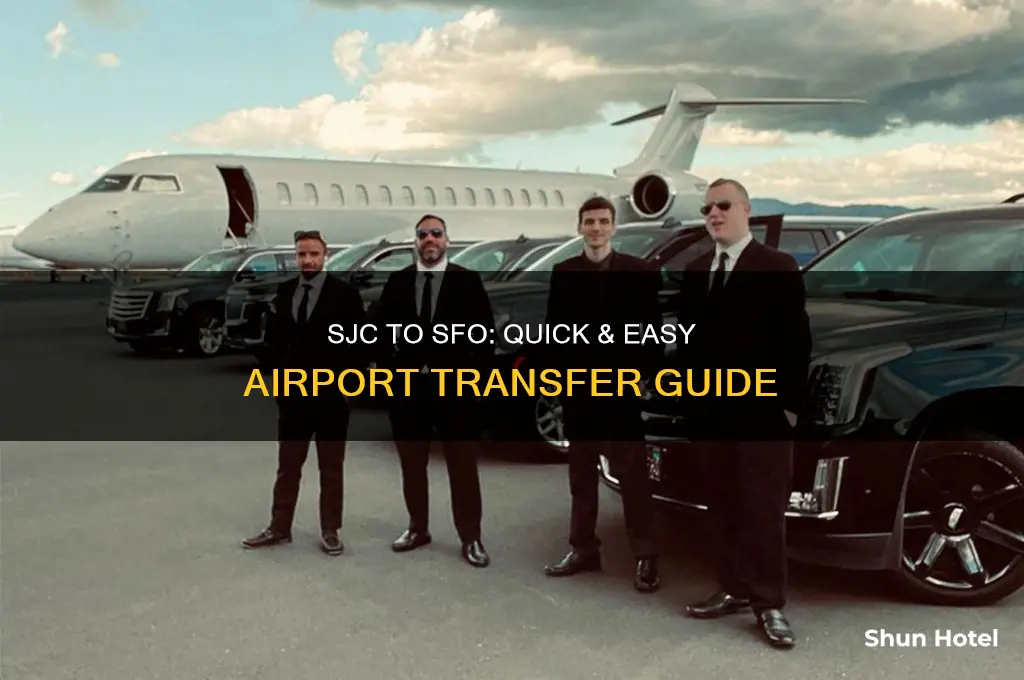 how to get from sjc airport to sfo airport