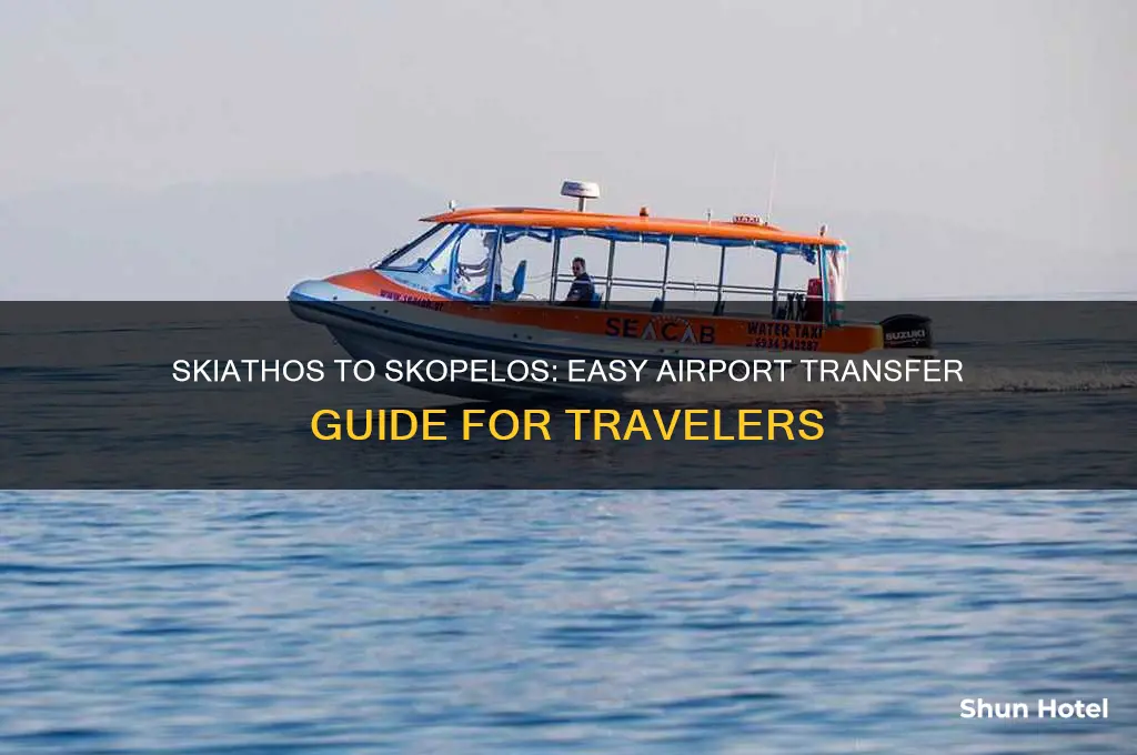 how to get from skiathos airport to skopelos