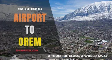 SLC Airport to Orem: Easy Transportation Options and Tips