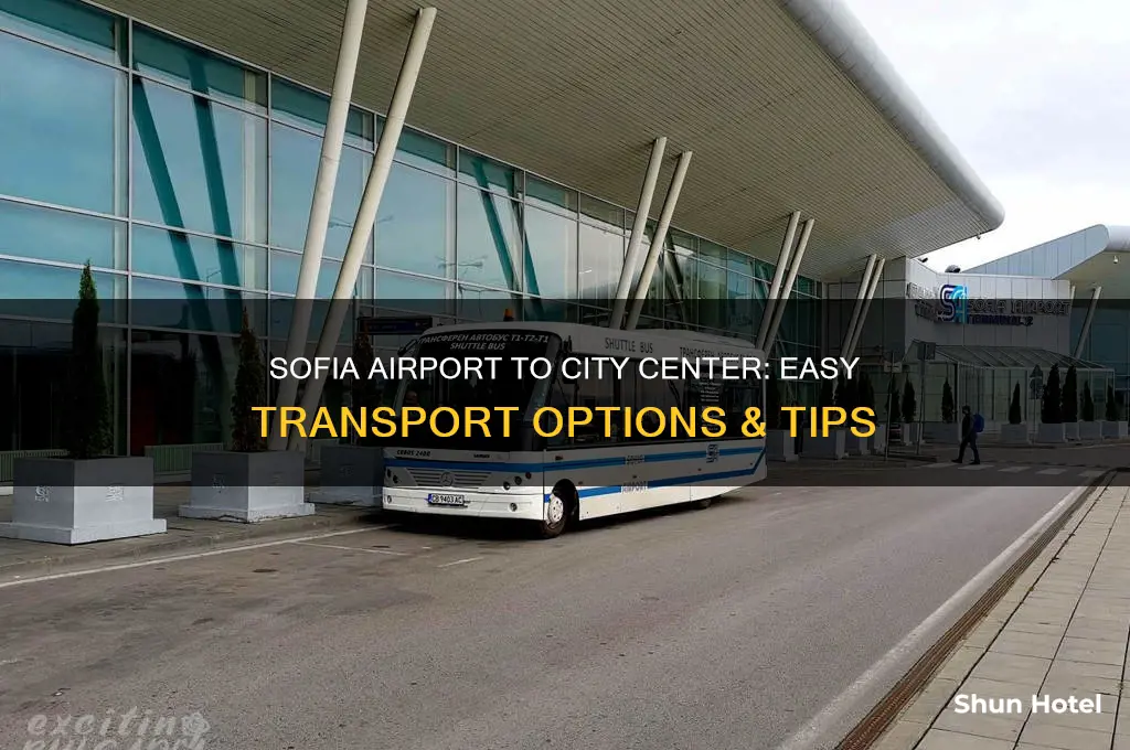 how to get from sofia airport to city center