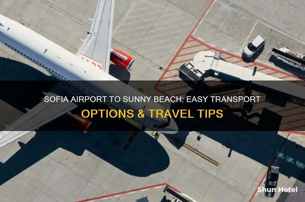 how to get from sofia airport to sunny beach