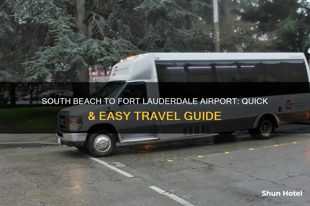 how to get from south beach to fort lauderdale airport