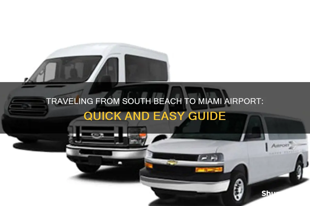 how to get from south beach to miami airport