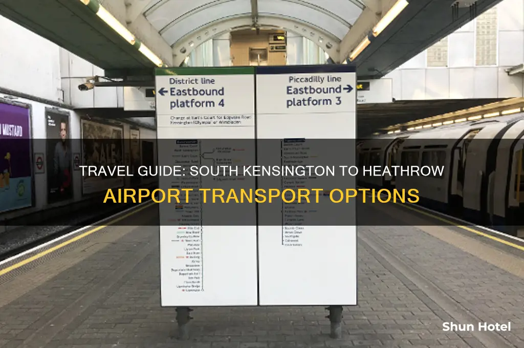 how to get from south kensington to heathrow airport