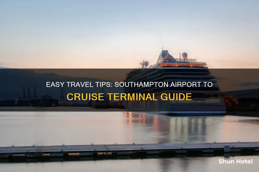 how to get from southampton airport to cruise terminal