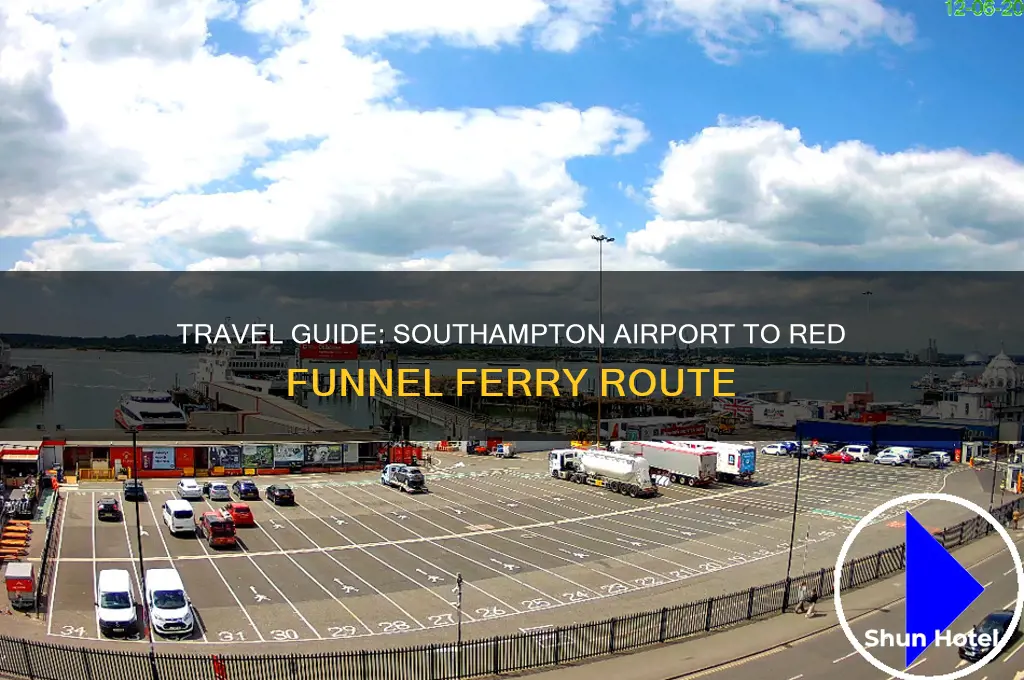 how to get from southampton airport to red funnel ferry