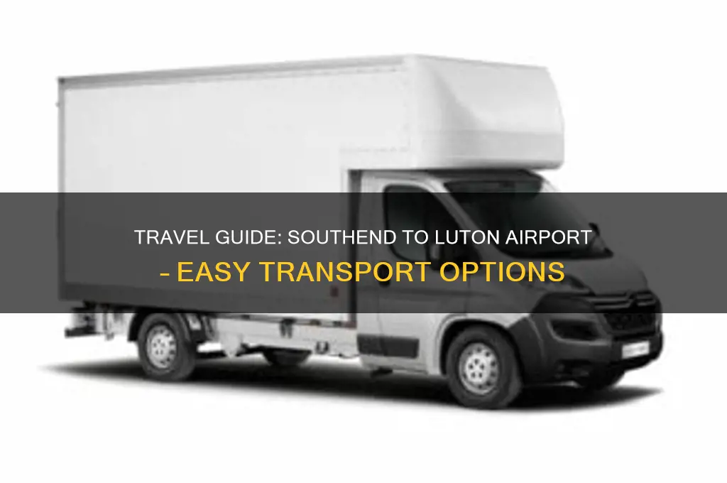 how to get from southend to luton airport