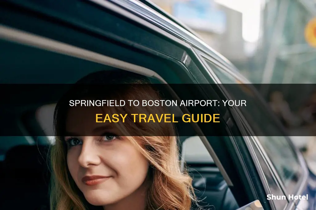how to get from springfield to boston airport