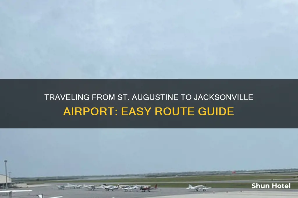 how to get from st augustine to jacksonville airport