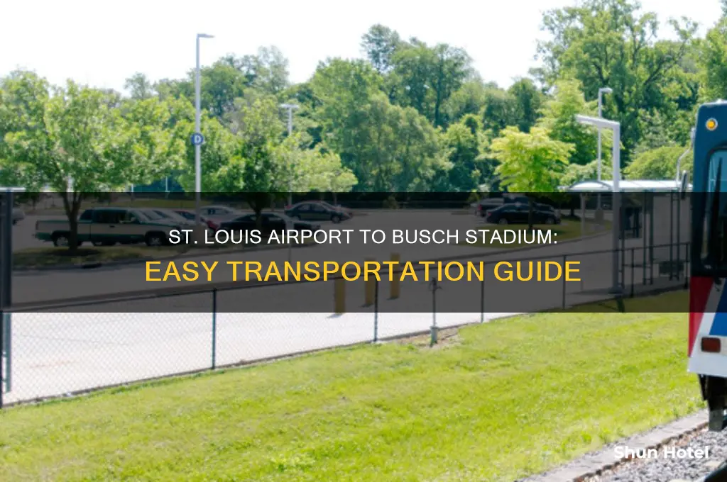 how to get from st louis airport to busch stadium