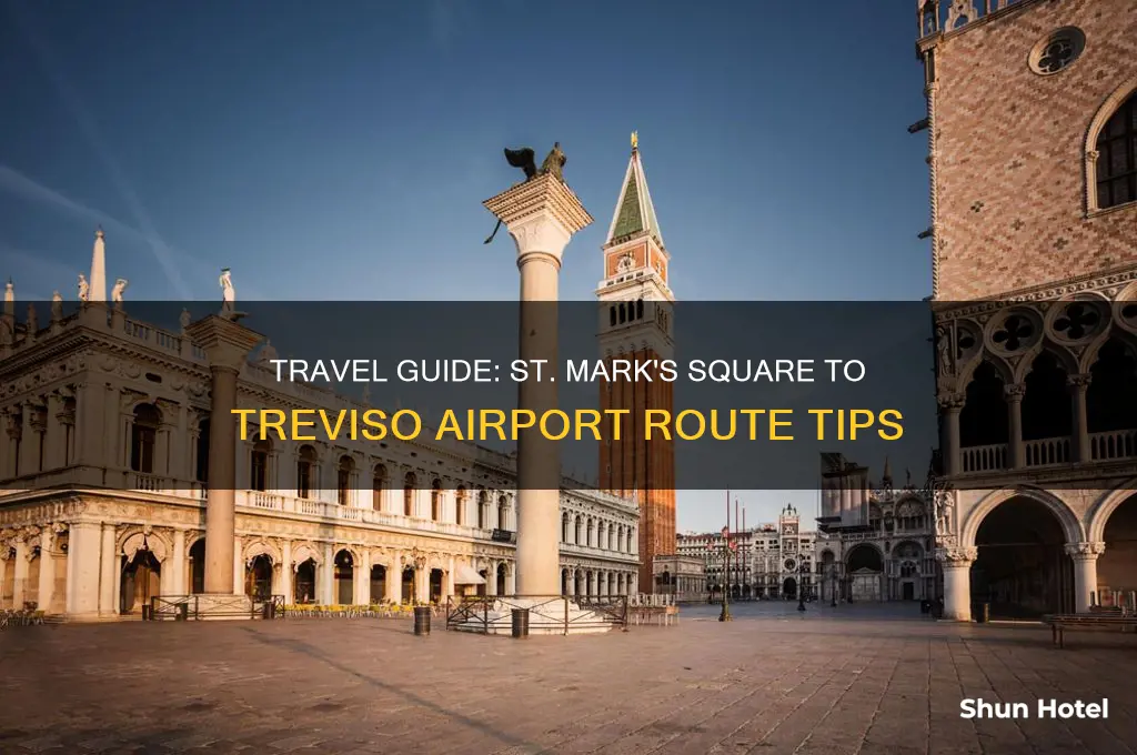 how to get from st marks square to triviso airport