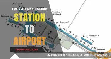 Easy Travel Guide: St Paul Train Station to Airport Route