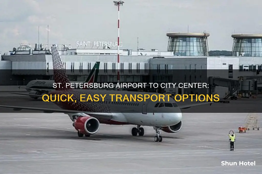 how to get from st petersburg airport to city