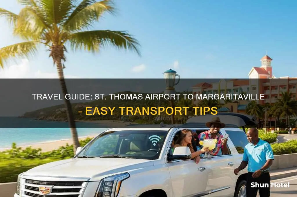 how to get from st thomas airport to margaritaville